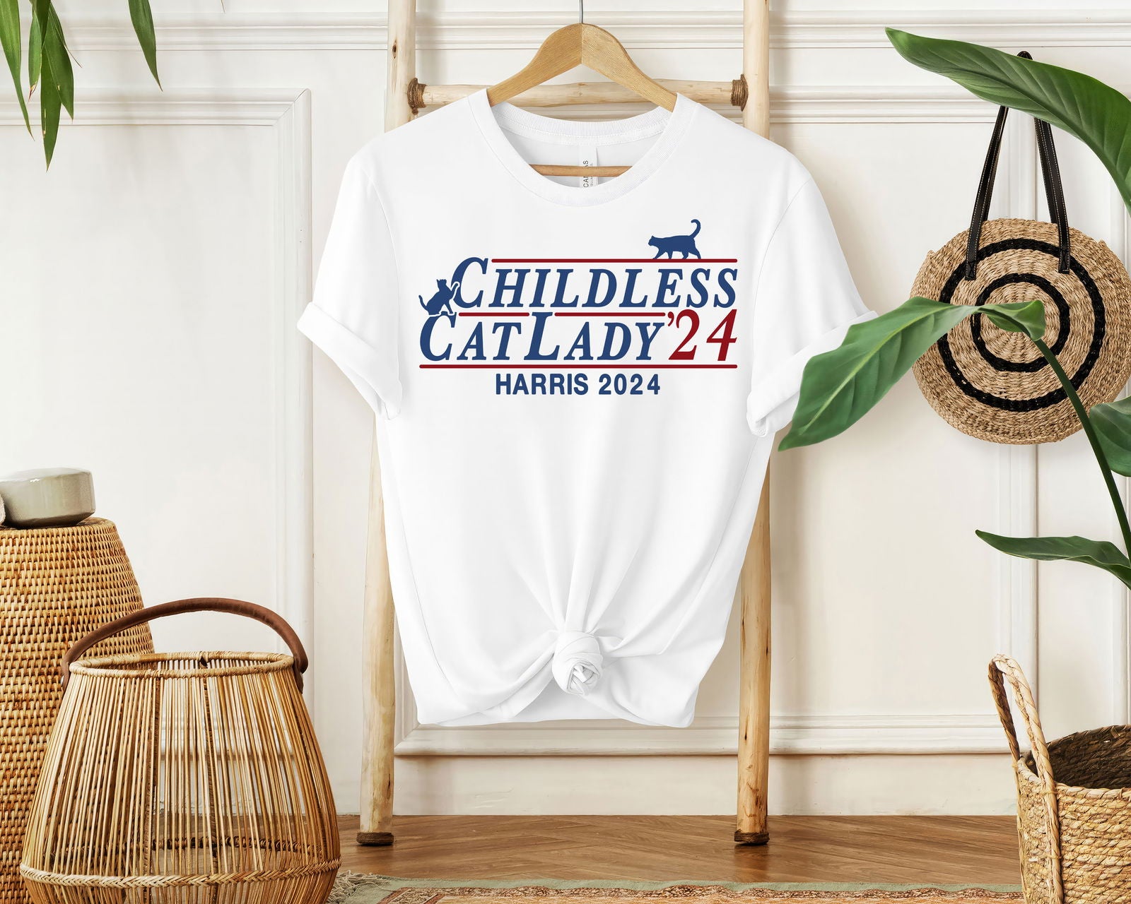 Childless Cat Lady Harris 2024 Shirt