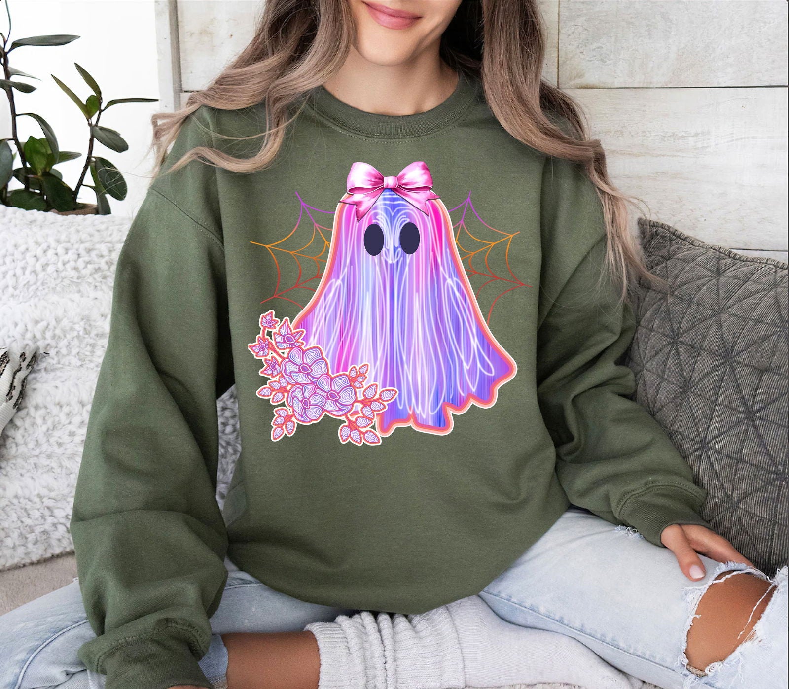 Coquette Ghost Halloween Shirt