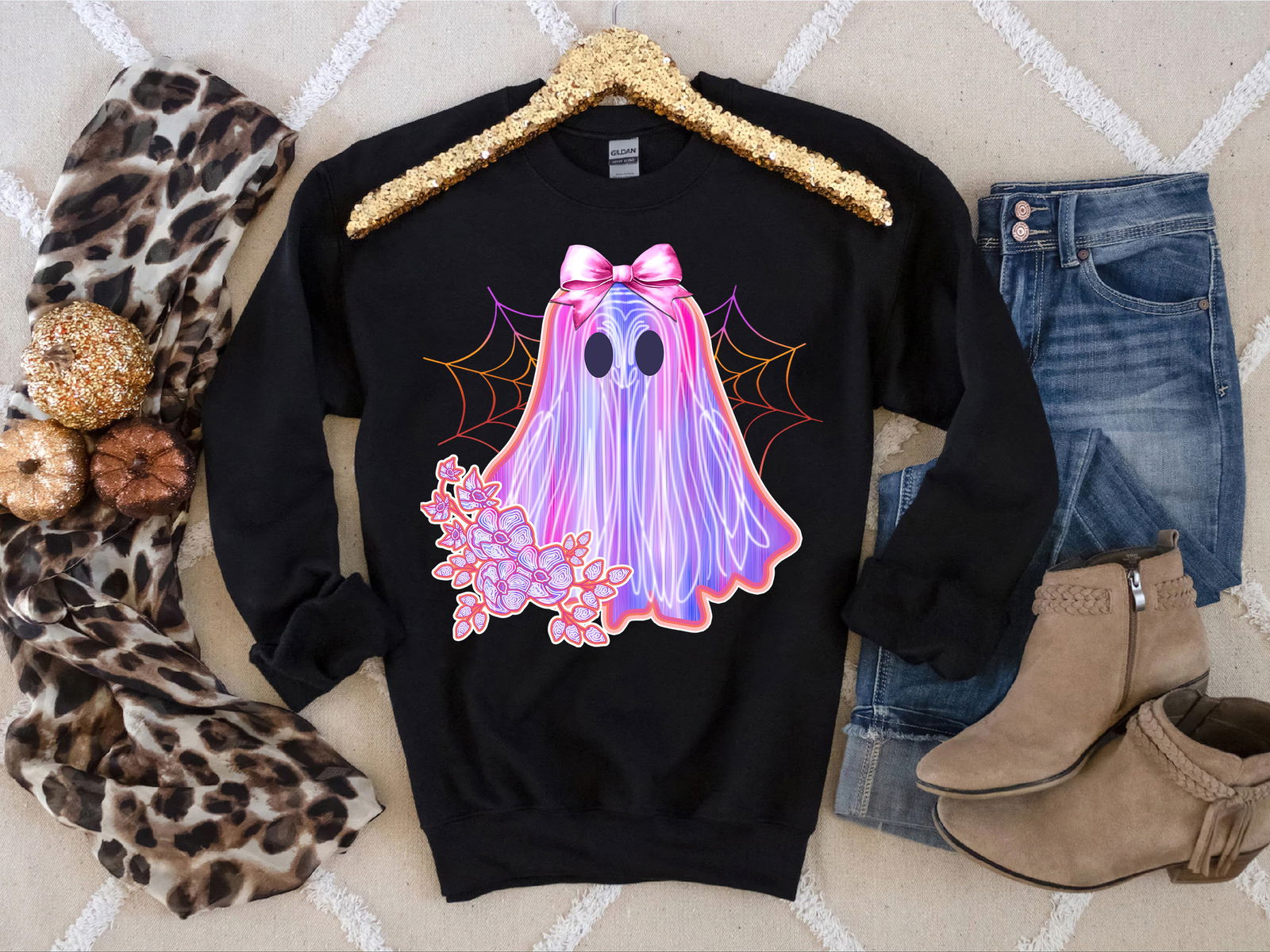 Coquette Ghost Halloween Shirt