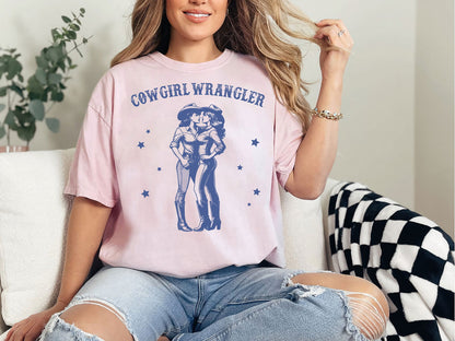 Cowgirl Wrangler Lesbian Shirt