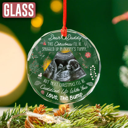 Custom Photo Baby Ultrasound Ornament