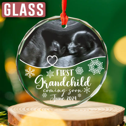 Custom Photo Baby Ultrasound Ornament