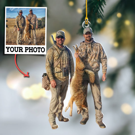 Custom Photo Hunting Ornament