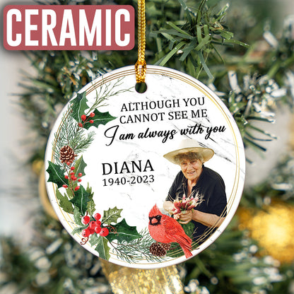 Custom Photo Memorial Ornament