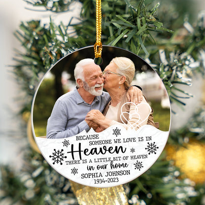 Custom Photo Memorial Ornament