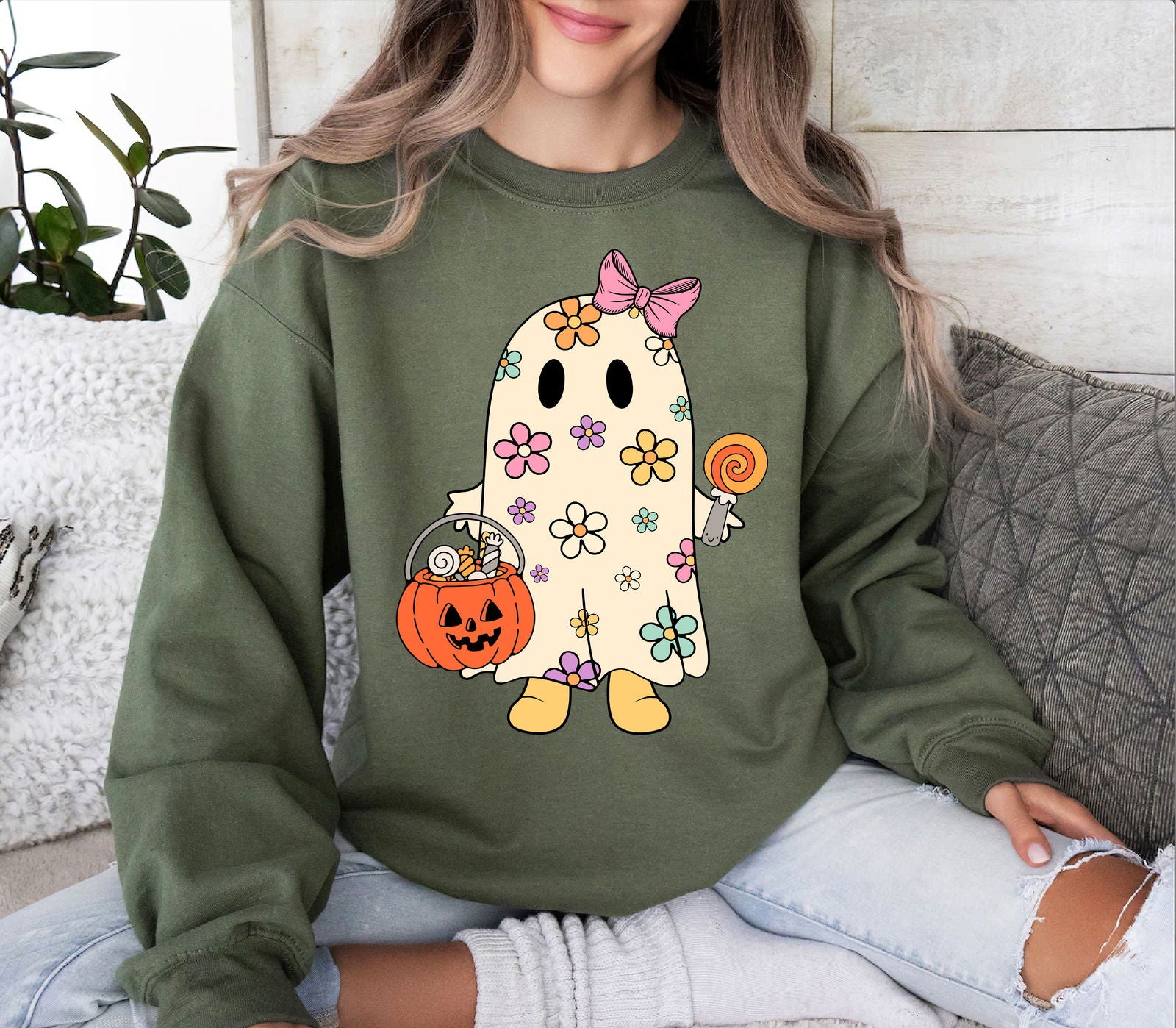 Cute Ghost Halloween Shirt