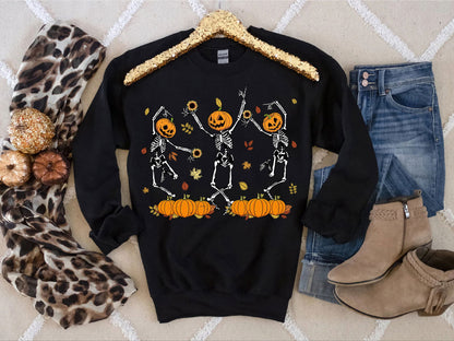 Dancing Skeleton Fall Shirt