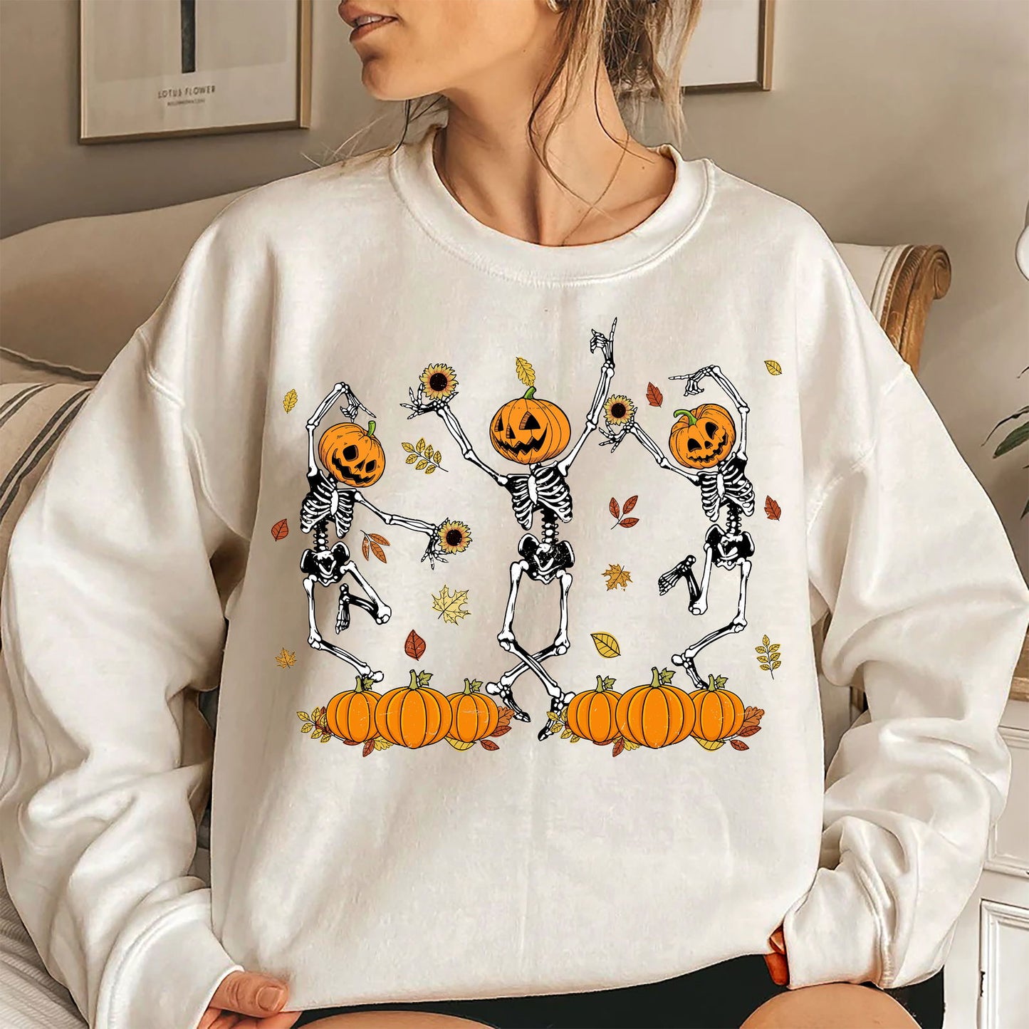 Dancing Skeleton Fall Shirt