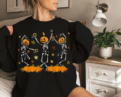 Dancing Skeleton Fall Shirt