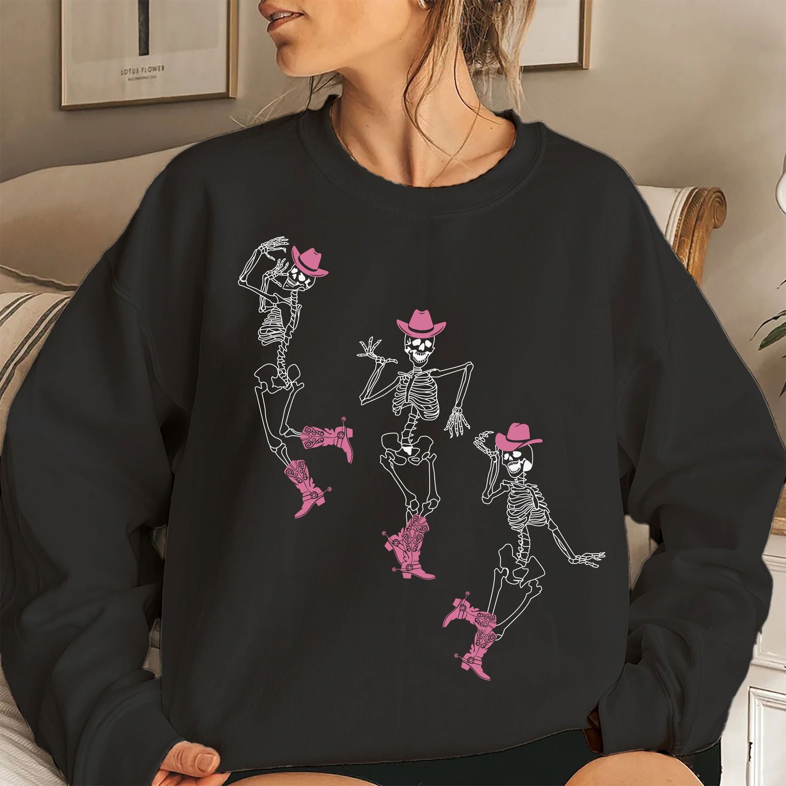 Dancing Western Skeleton Shirt