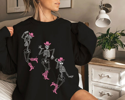 Dancing Western Skeleton Shirt