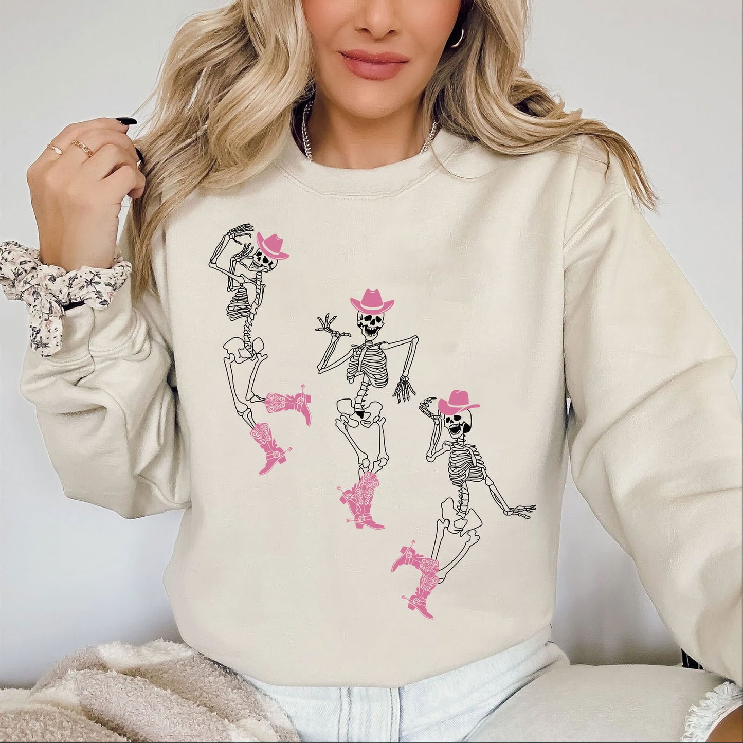 Dancing Western Skeleton Shirt