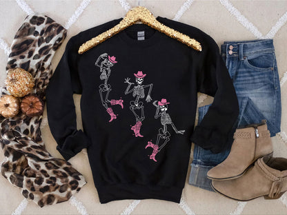 Dancing Western Skeleton Shirt