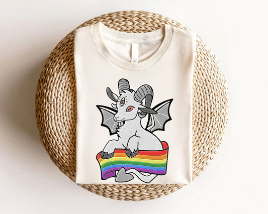 Demon LGBT Embroidered Shirt