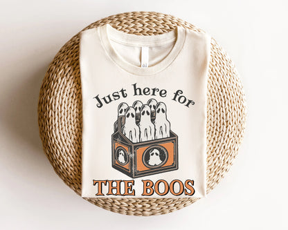 Just Here For The Boos Halloween Shirt