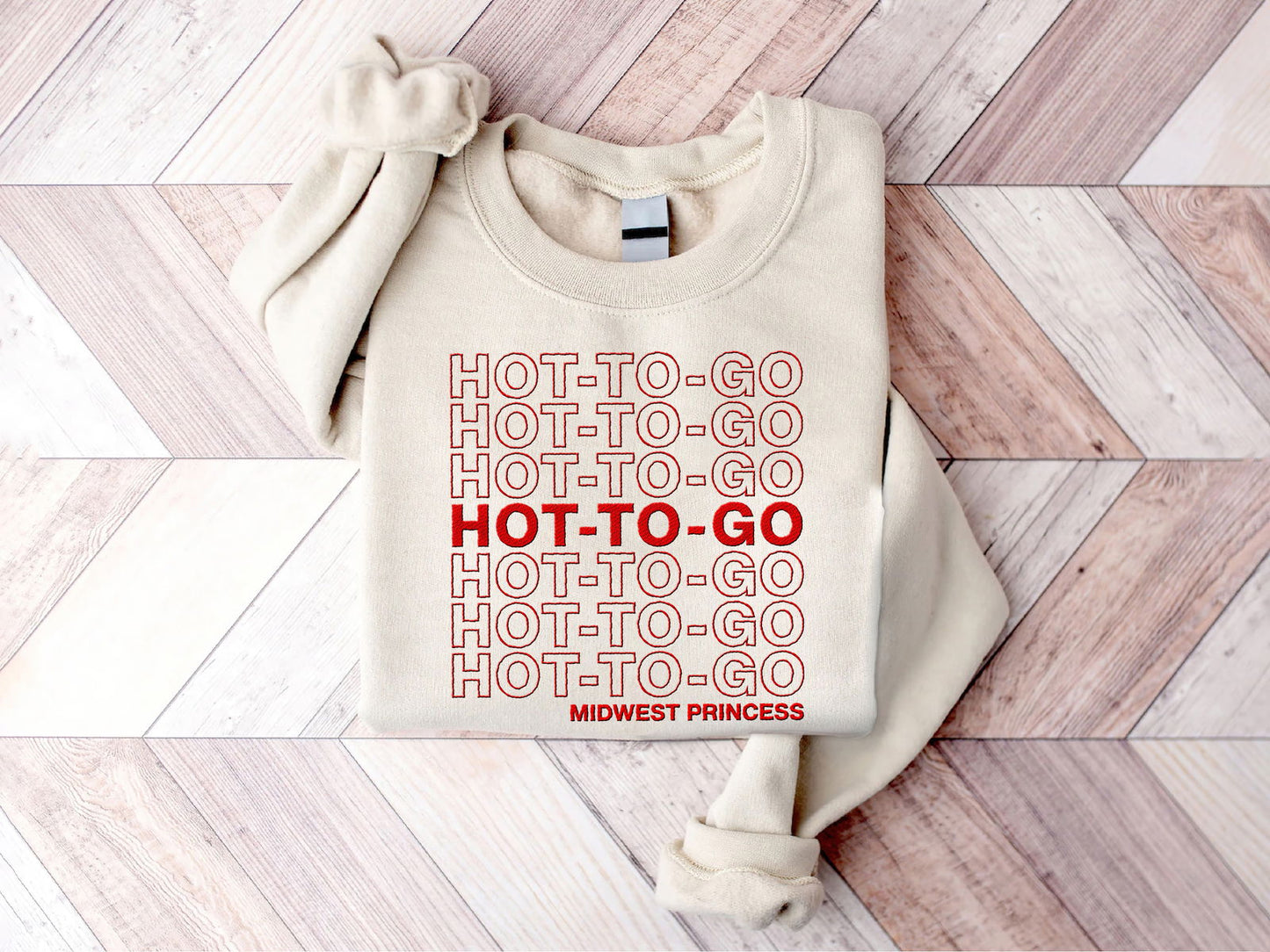 Embroidered Hot To Go Midwest Princess Shirt