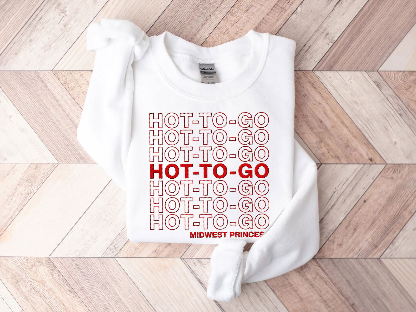 Embroidered Hot To Go Midwest Princess Shirt