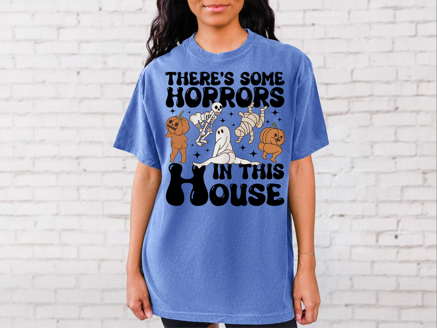 There's Some Horrors In This House Comfort Colors Shirt