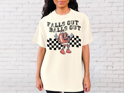 Falls Out Balls Out Comfort Colors Shirt