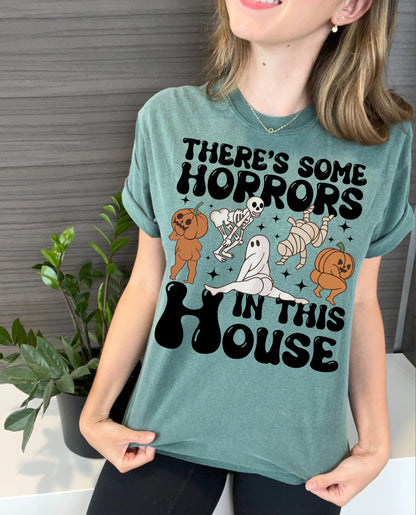 There's Some Horrors In This House Comfort Colors Shirt