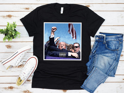 Trump Shooting Photo 2024 Shirt