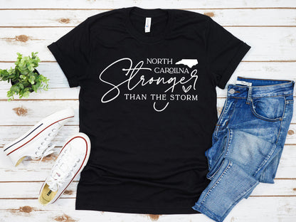 North Carolina Stronger Than The Storm Shirt