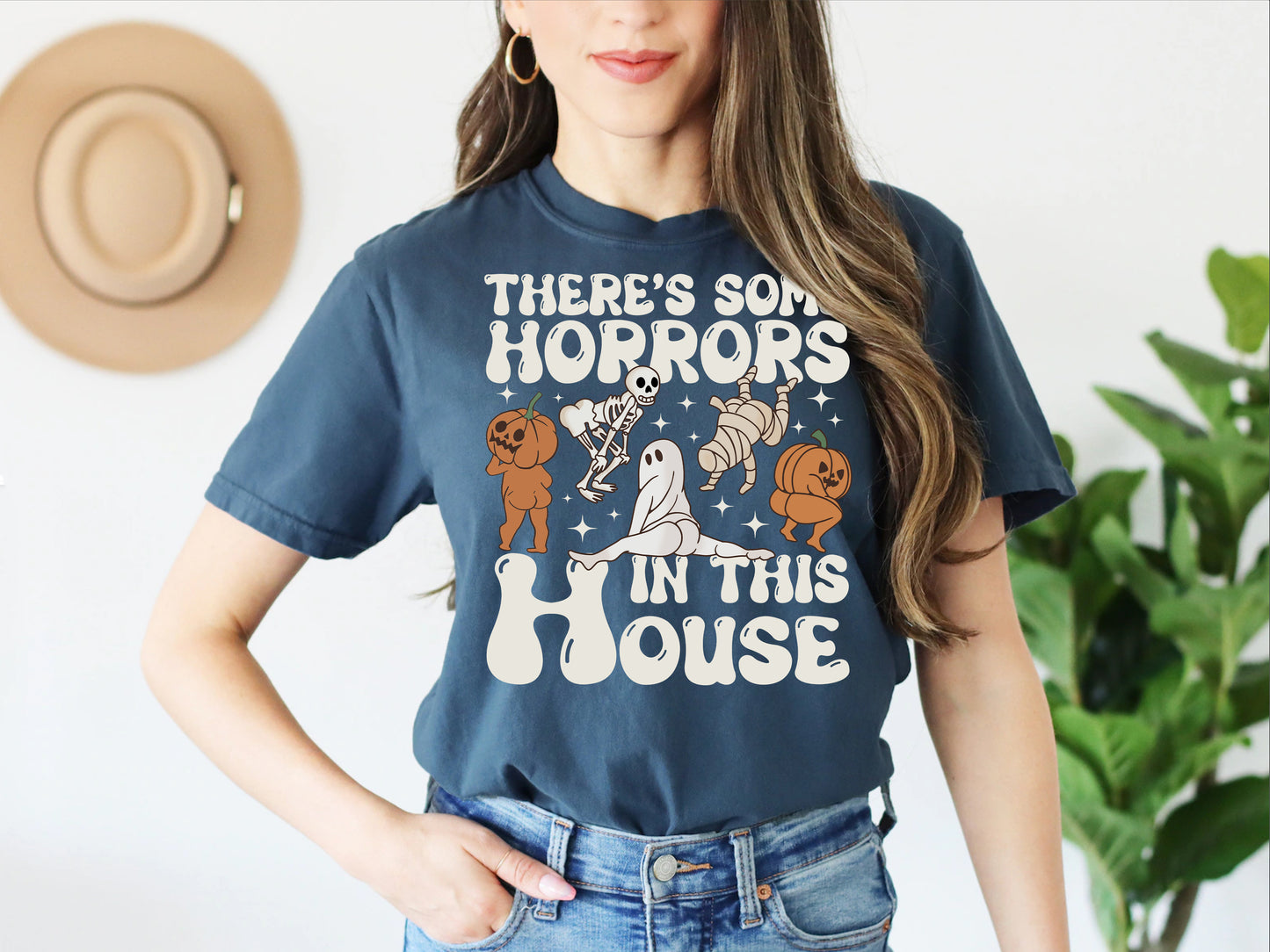 There's Some Horrors In This House Comfort Colors Shirt