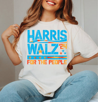 For The People Harris Walz 2024 Shirt