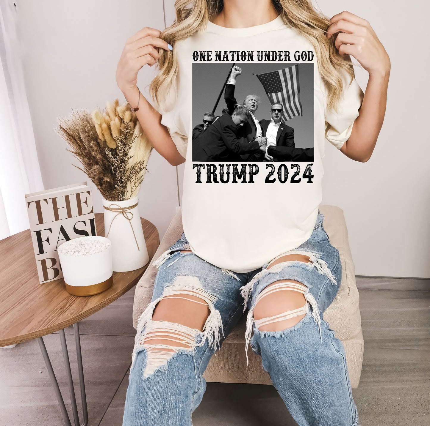 One Nation Under God Trump 2024 Shirt