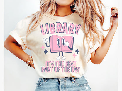 Library It's The Best Party Of The Day Shirt