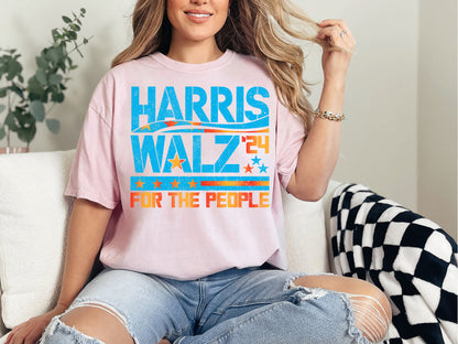 For The People Harris Walz 2024 Shirt