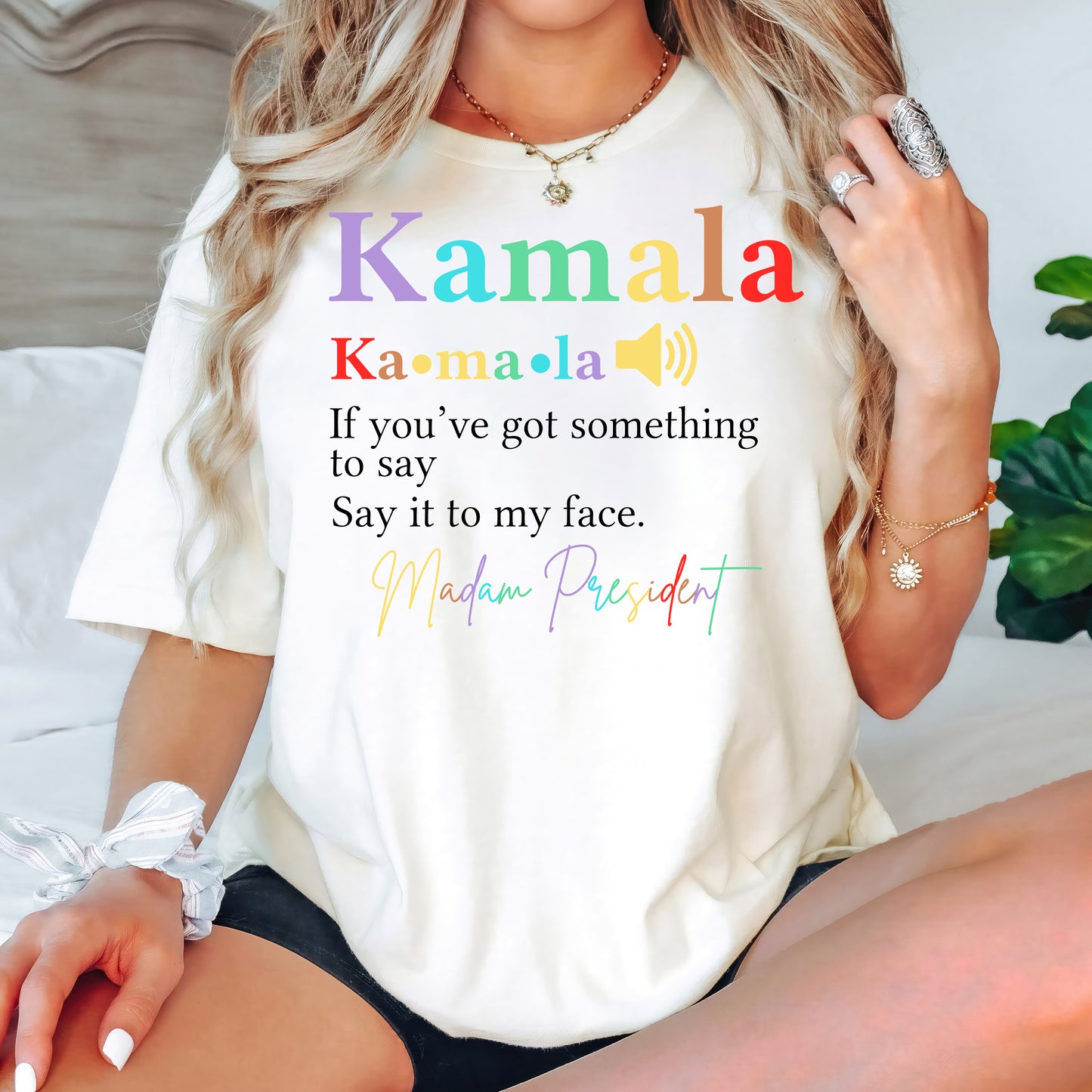 Kamala Definition Say It To My Face Shirt