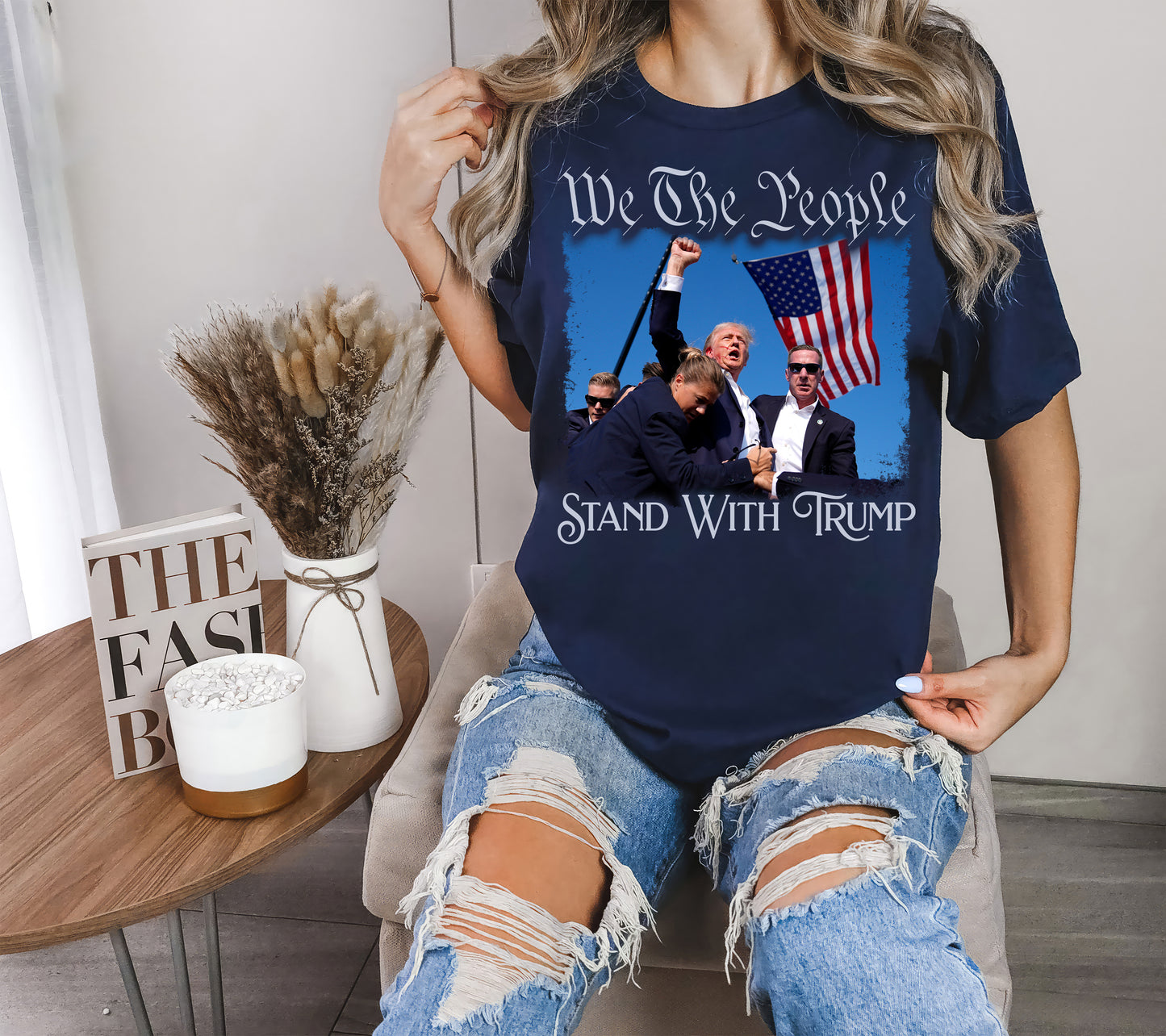 We The People Stand With Trump Shirt