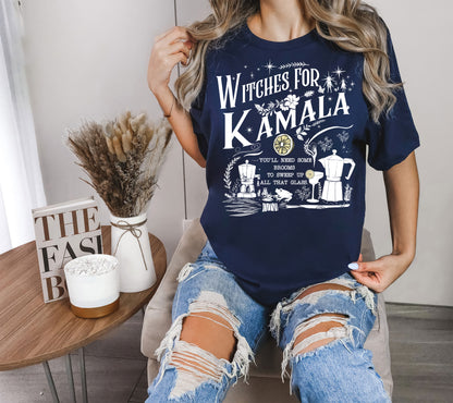 Witches for Kamala Halloween Shirt