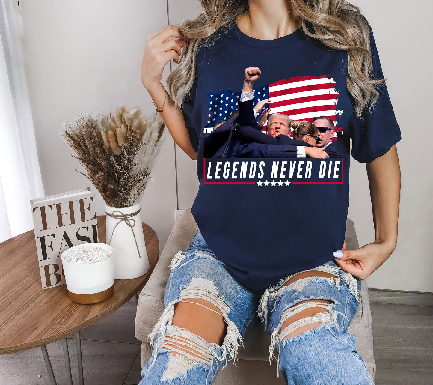 Legends Never Die Trump Shirt