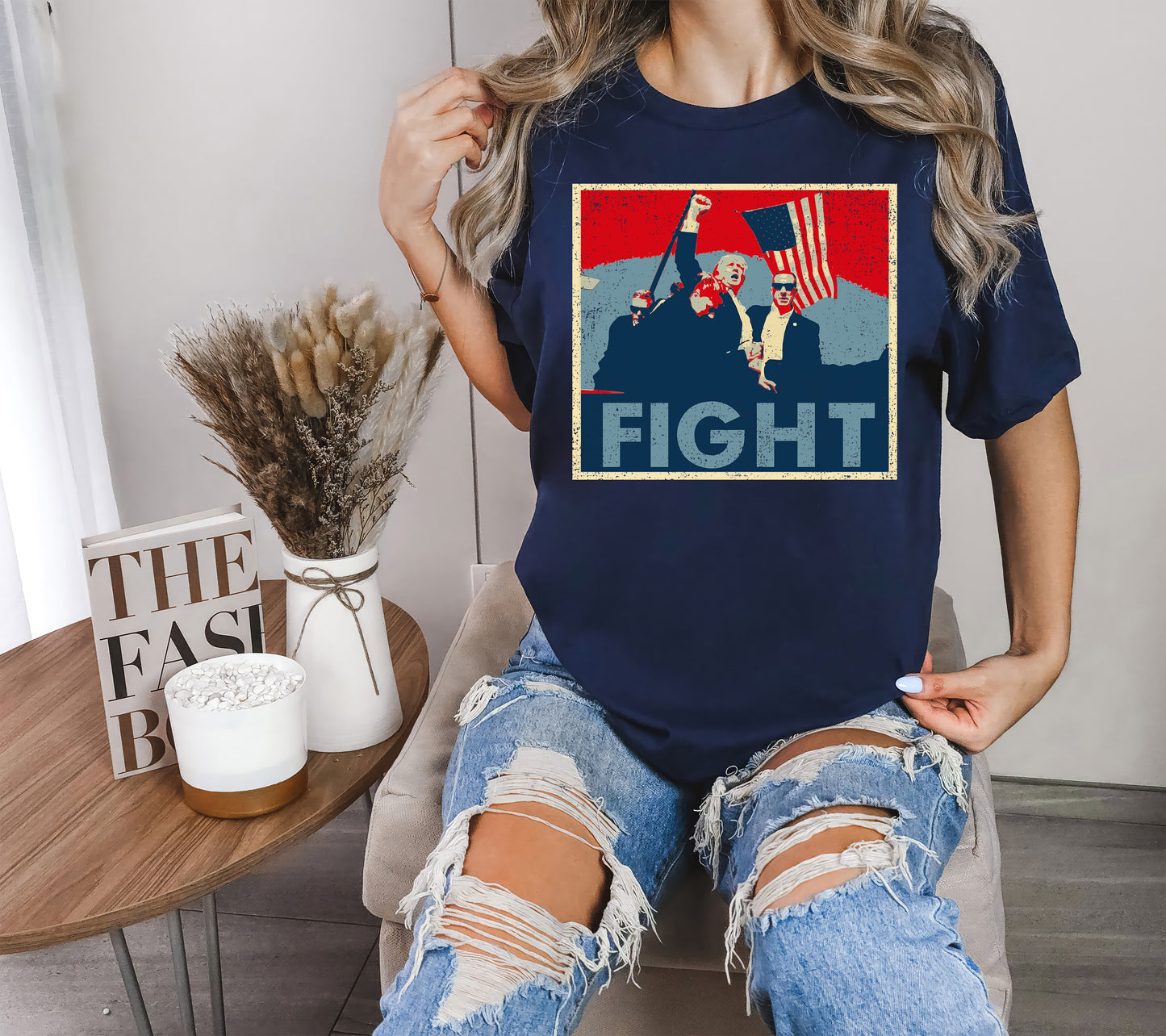 President Donald Trump Fight Shirt