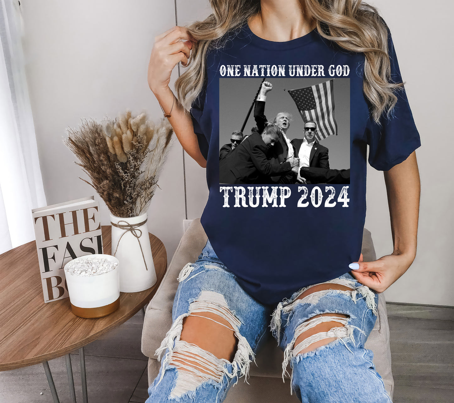 One Nation Under God Trump 2024 Shirt