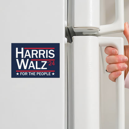 Harris Walz '24 For The People Magnet