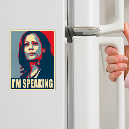 I'm Speaking Kamala Harris 2024 Magnet