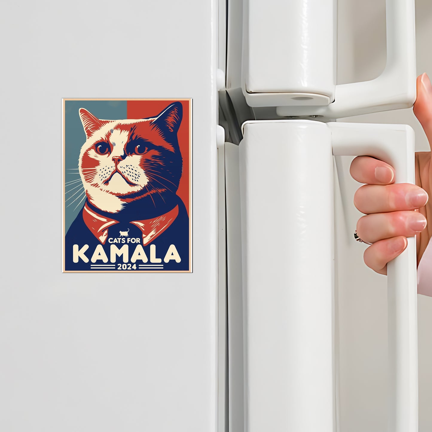 Cats For Kamala 2024 Magnet