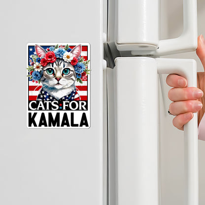 Cats For Kamala Magnet