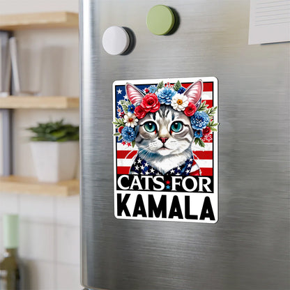 Cats For Kamala Magnet