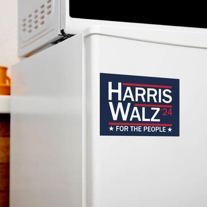 Harris Walz '24 For The People Magnet