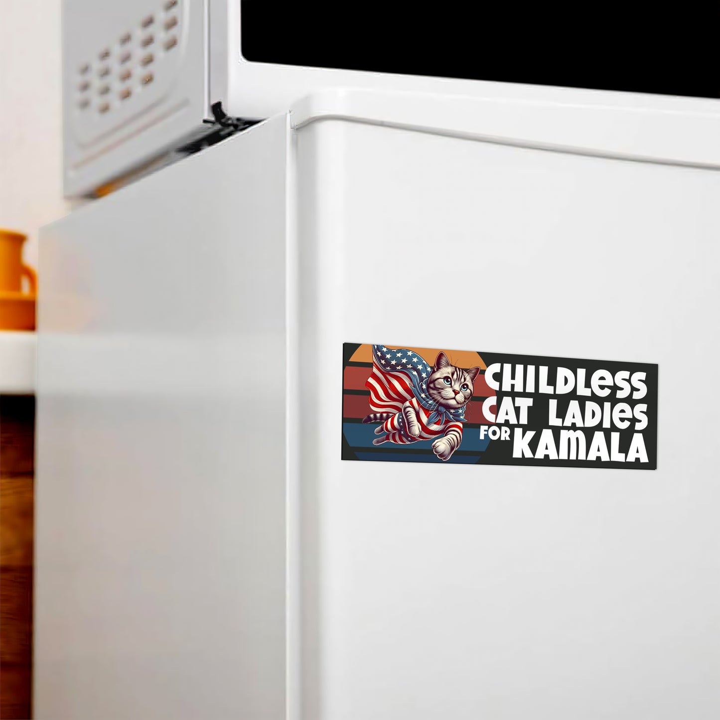 Childless Cat Ladies For Kamala Magnet