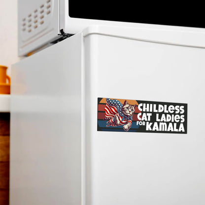 Childless Cat Ladies For Kamala Magnet