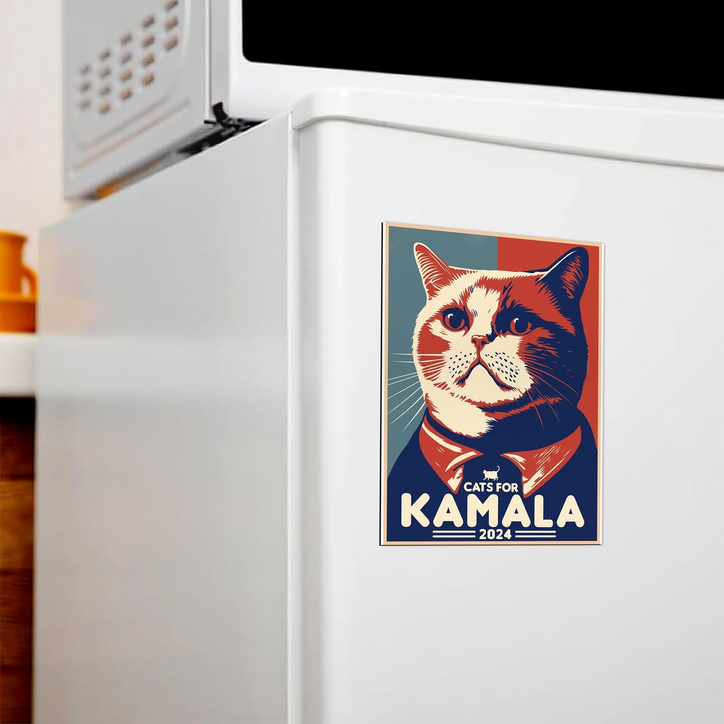 Cats For Kamala 2024 Magnet