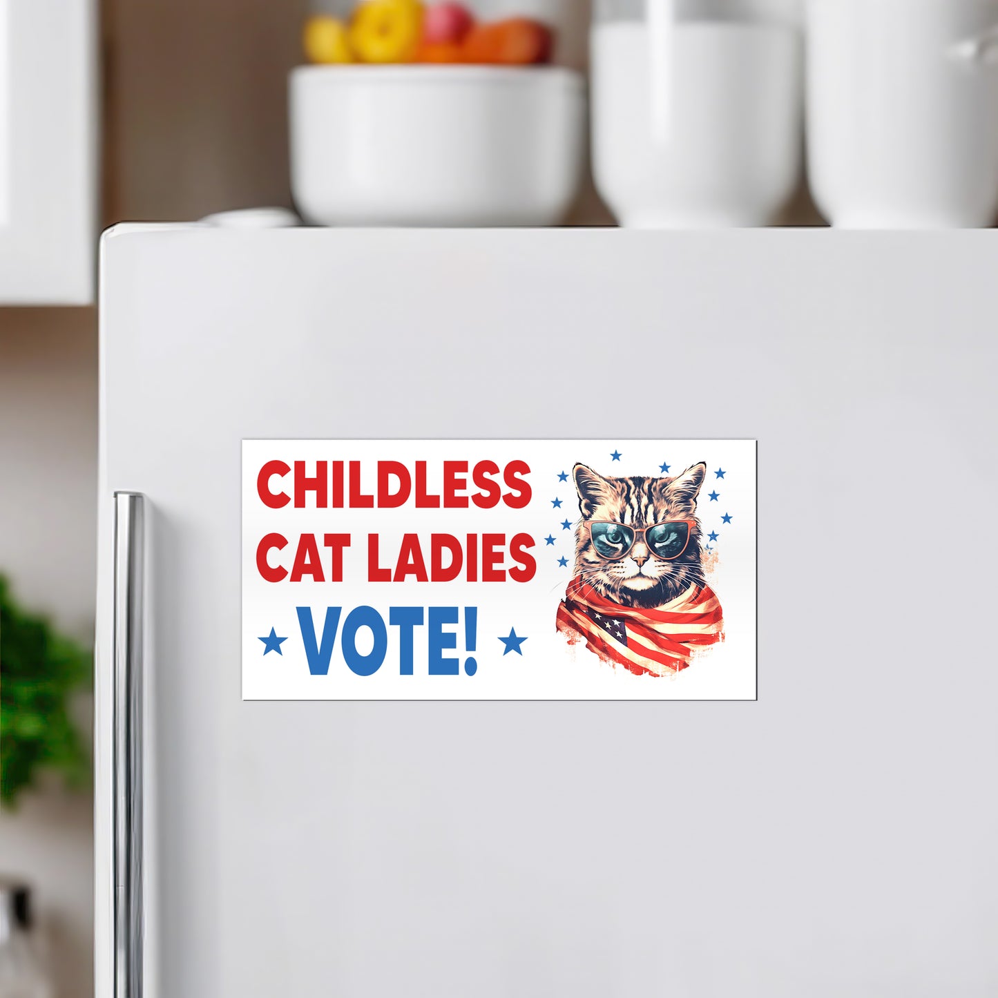 Childless Cat Ladies Vote Magnet