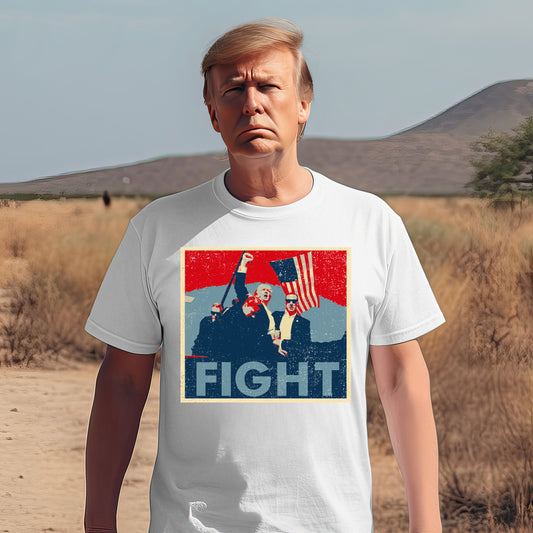 President Donald Trump Fight Shirt