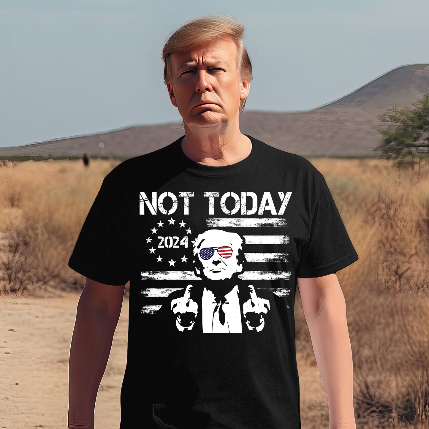 Not Today Trump 2024 Shirt