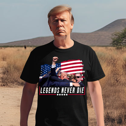 Legends Never Die Trump Shirt